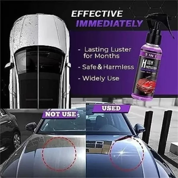 Premium Quality 3 In 1 High Protection Quick Car Coating Spray
