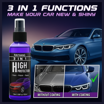 Premium Quality 3 In 1 High Protection Quick Car Coating Spray